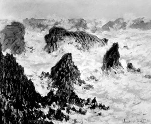 Die Felsen von Belle-Ile, 1886